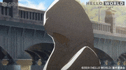 映画『HELLO WORLD』【公式】的gif的gif-俺は、10年後のカタガキナオミだ