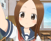 からかい上手の高木さん2【公式】的gif的gif-ふーん？