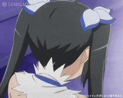 TVアニメ「ダンジョンに出会いを求めるのは間違っているだろうか」第2期【公式】的gif的gif-覚悟はできてるな？