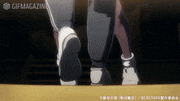 TVアニメ「BEASTARS ビースターズ」【公式】的gif的gif-床ドン