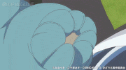 TVアニメ「同居人はひざ、時々、頭の上。」【公式】的gif的gif-ひょこっ