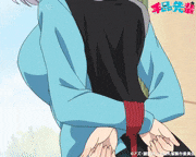 TVアニメ「手品先輩」【公式】的gif的gif-縄抜け