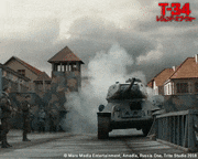 映画「T-34 レジェンド・オブ・ウォー」【公式】的gif的gif-イェーイ！