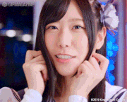 虹のコンキスタドール【公式】的gif的gif-隈本茉莉奈「嬉しい」