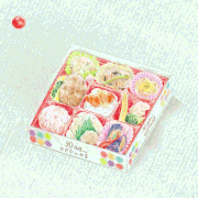 ART of SHINKANSEN by JR東海的gif的gif-Train Station Lunchbox - Ekiben by Furze Chan