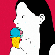 GIFMAGAZINE PRESS的gif的gif-冠木佐和子［Gif］”ぺろ” ほか