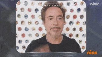 每日GIF(2020-05-03)的gif-Robert Downey Jr Hello GIF by Kids' Choice Awards