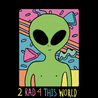 每日GIF(2020-05-03)的gif-Hang Loose Area 51 GIF by LookHUMAN