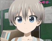 TVアニメ「宇崎ちゃんは遊びたい！」【公式】的gif的gif-あれれ？