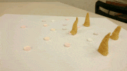 nakaya kurumi的gif的gif-ピンクだけ食べる
