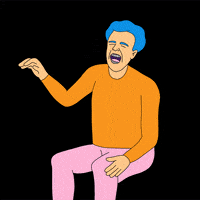 每日GIF(2020-08-01)的gif-Laugh Lol GIF by GIPHY Studios Originals