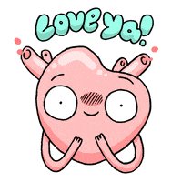 每日GIF(2020-08-05)的gif-I Love You Hearts GIF by Hamburger Hands