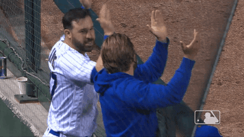 每日GIF(2020-08-06)的gif-Vibing Chicago Cubs GIF by MLB