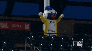 每日GIF(2020-08-10)的gif-Celebrate Ny Mets GIF by New York Mets