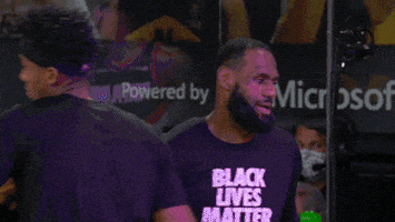 每日GIF(2020-08-31)的gif-Lebron James Hug GIF by NBA