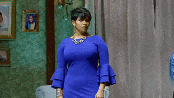 每日GIF(2020-09-11)的gif-Madea Raises Hand GIF by BET Plus