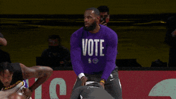 每日GIF(2020-09-23)的gif-Lebron James Football GIF by NBA