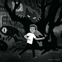每日GIF(2020-10-10)的gif-Animation Halloween GIF by Corey Egbert