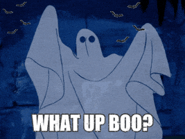 每日GIF(2020-10-11)的gif-Halloween Reaction GIF by chuber channel