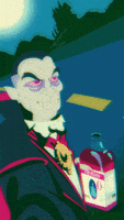 每日GIF(2020-10-13)的gif-Halloween Dracula GIF by jaime restrepo
