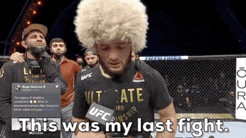 每日GIF(2020-10-25)的gif-Khabib Nurmagomedov Sport GIF by UFC