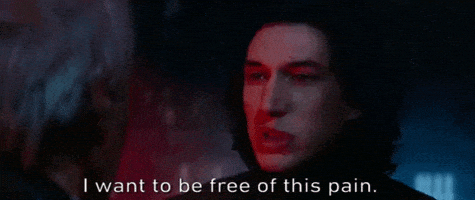 每日GIF(2020-11-20)的gif-the force awakens i want to be free of this pain GIF by Star Wars