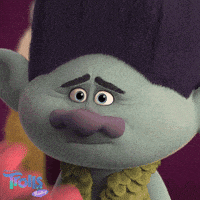 每日GIF(2020-11-20)的gif-Trolls Holiday Smile GIF by DreamWorks Trolls