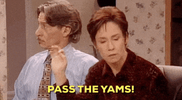 每日GIF(2020-11-26)的gif-Laurie Metcalf Thanksgiving GIF by Roseanne