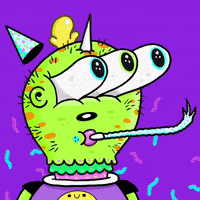 每日GIF(2020-12-11)的gif-Partying Happy Birthday GIF by FRENEMY