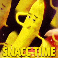 每日GIF(2020-12-17)的gif-Banana Snack GIF by GIPHY Studios Originals