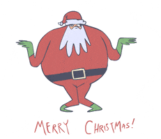每日GIF(2020-12-18)的gif-Merry Christmas Dance GIF by Noam Sussman