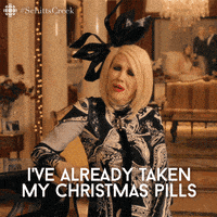 每日GIF(2020-12-18)的gif-Schitts Creek Christmas GIF by CBC
