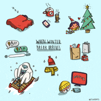 每日GIF(2020-12-19)的gif-Sledding Two Dots GIF by Dots