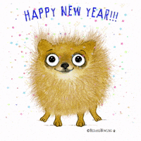 每日GIF(2021-01-05)的gif-Happy New Year GIF by Red & Howling