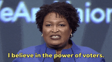 每日GIF(2021-01-06)的gif-Stacey Abrams Politician GIF by GIPHY News