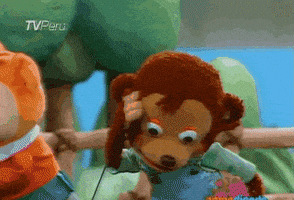 每日GIF(2021-01-07)的gif-Monkey Puppet GIF by Giphy QA