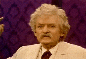 每日GIF(2021-02-04)的gif-Mark Twain Reaction GIF