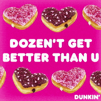每日GIF(2021-02-15)的gif-Valentines Day Valentine GIF by Dunkin’