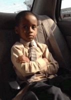 每日GIF(2021-02-17)的gif-Over It Eye Roll GIF