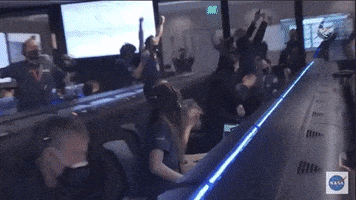 每日GIF(2021-02-19)的gif-Mission Control Mars GIF by NASA