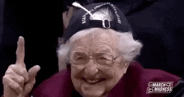 每日GIF(2021-03-08)的gif-College Basketball Sport GIF by NCAA March Madness