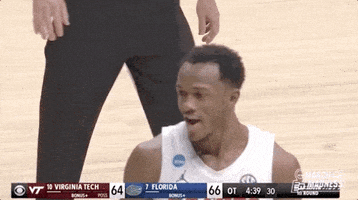 每日GIF(2021-03-20)的gif-Ncaa Basketball Yes GIF by NCAA March Madness
