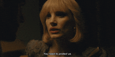 每日GIF(2021-03-25)的gif-Jessica Chastain GIF by A24