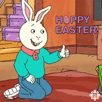 每日GIF(2021-04-04)的gif-Easter Sunday GIF by CBC