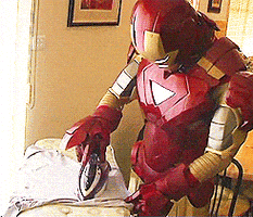 每日GIF(2021-04-29)的gif-Iron Man Laundry GIF