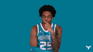 每日GIF(2021-05-01)的gif-Pj Washington No GIF by Charlotte Hornets