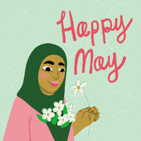 每日GIF(2021-05-02)的gif-Flower Greeting GIF by Hello All