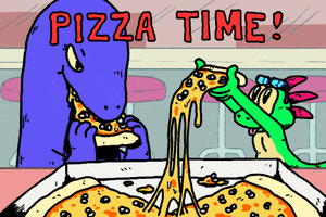 每日GIF(2021-05-16)的gif-Pizza Time GIF by GIPHY Studios Originals