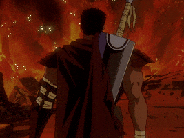 每日GIF(2021-05-21)的gif-Kentaro Miura Guts GIF
