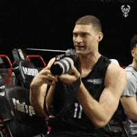 每日GIF(2021-06-16)的gif-Brook Lopez Smile GIF by Milwaukee Bucks